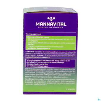 Mannavital cranbioton    v-caps 60