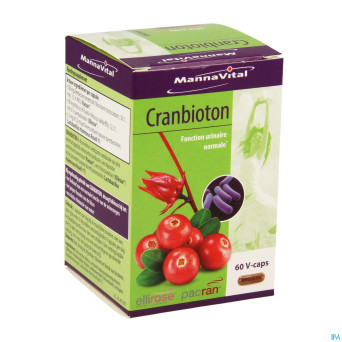 Mannavital cranbioton    v-caps 60