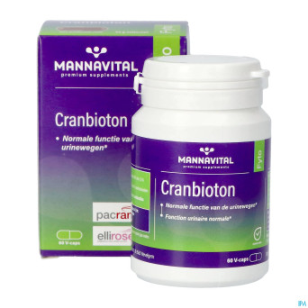 Mannavital cranbioton    v-caps 60