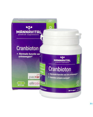 Mannavital cranbioton    v-caps 60