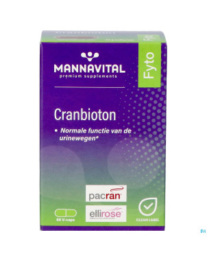 Mannavital cranbioton    v-caps 60