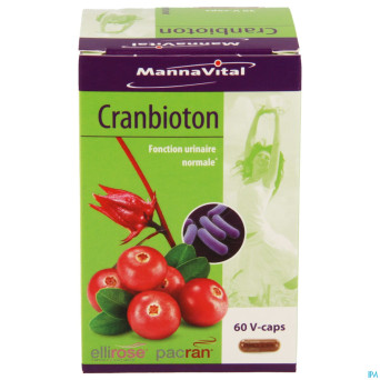 Mannavital cranbioton    v-caps 60