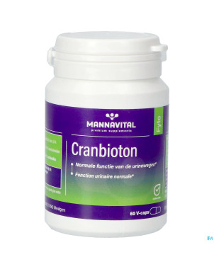 Mannavital cranbioton    v-caps 60
