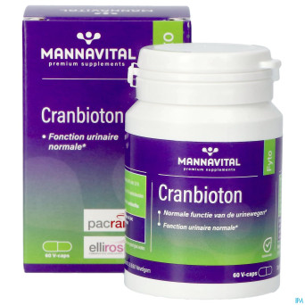 Mannavital cranbioton    v-caps 60