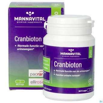 Mannavital cranbioton    v-caps 60