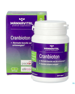Mannavital cranbioton    v-caps 60