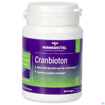 Mannavital cranbioton    v-caps 60