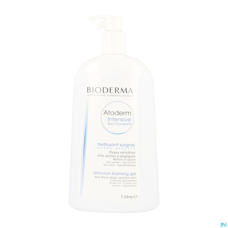 Bioderma atoderm intensive gel moussant    1l