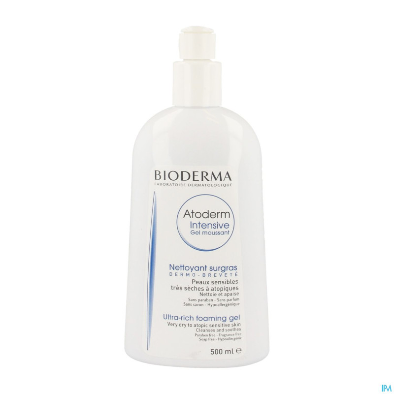 Bioderma atoderm intensive gel moussant    500ml