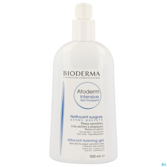 Bioderma atoderm intensive gel moussant    500ml