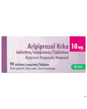 Aripiprazol krka 10mg comp 98 x 10mg