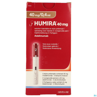 Humira 40mg/0,4ml sol inj stylo prerempli 2