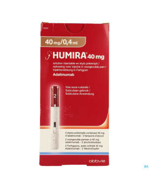 Humira 40mg/0,4ml sol inj stylo prerempli 2