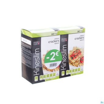 Kineslim crackers nature duo 2x6 price off
