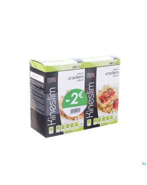 Kineslim crackers nature duo 2x6 price off