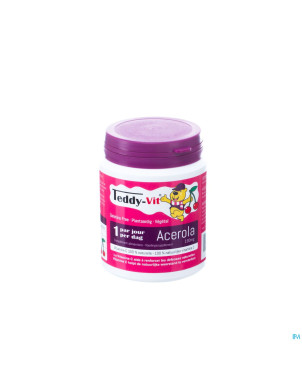 Teddy vit acerola 160mg gomme ours 50
