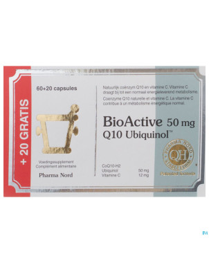 Bioactive q10 50mg    caps 60+20