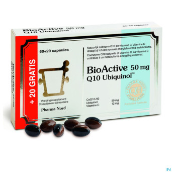 Bioactive q10 50mg    caps 60+20
