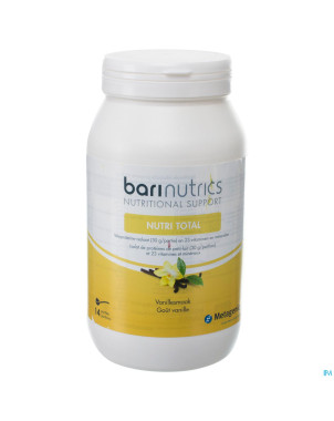 Barinutrics nutri total vanille nf 14 port.