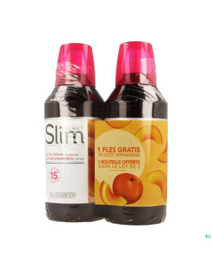 Slimshot action drainante nf 2x500ml 1+1