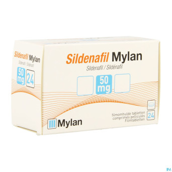 Sildenafil viatris 50mg comp pell 24