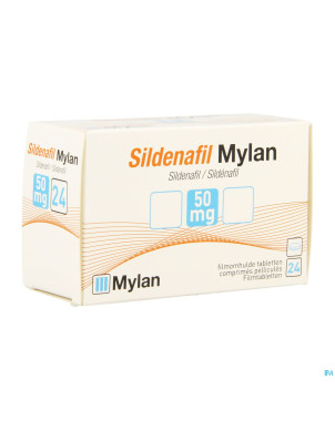 Sildenafil viatris 50mg comp pell 24
