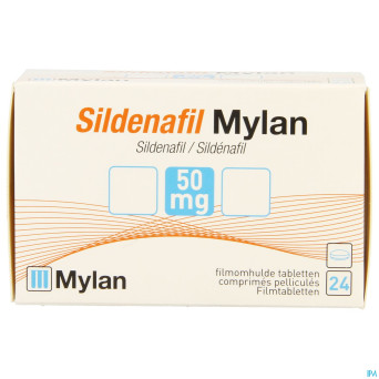 Sildenafil viatris 50mg comp pell 24