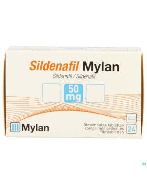 Sildenafil viatris 50mg comp pell 24