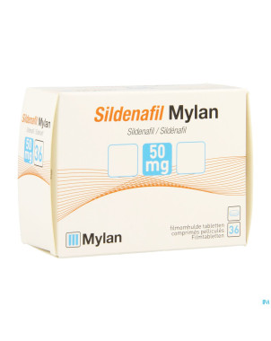Sildenafil viatris 50mg comp pell 36