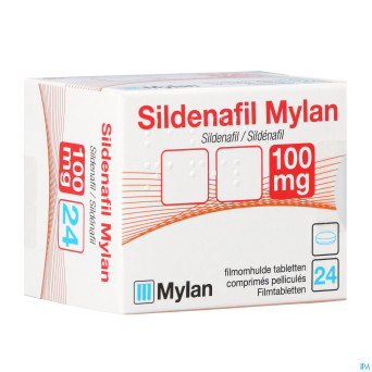 Sildenafil viatris 100mg comp pell 24