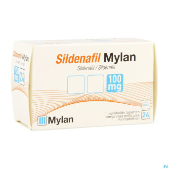 Sildenafil viatris 100mg comp pell 24
