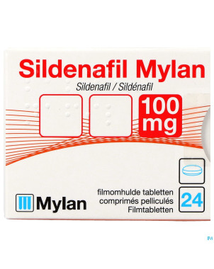 Sildenafil viatris 100mg comp pell 24