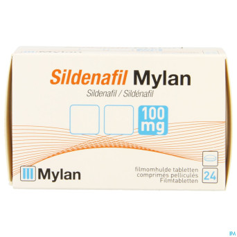 Sildenafil viatris 100mg comp pell 24