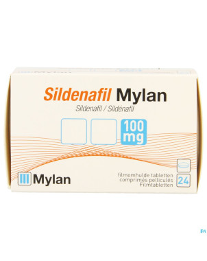 Sildenafil viatris 100mg comp pell 24