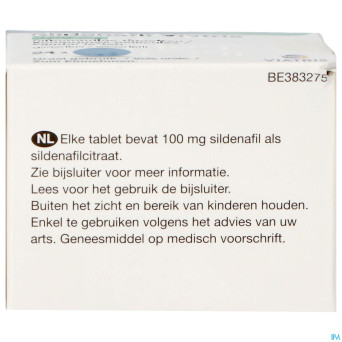 Sildenafil viatris 100mg comp pell 24