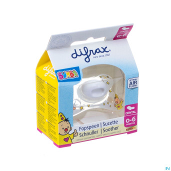 Difrax sucette dental 0-6m bumba
