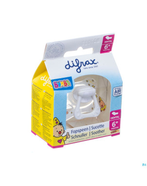 Difrax sucette dental  +6m bumba