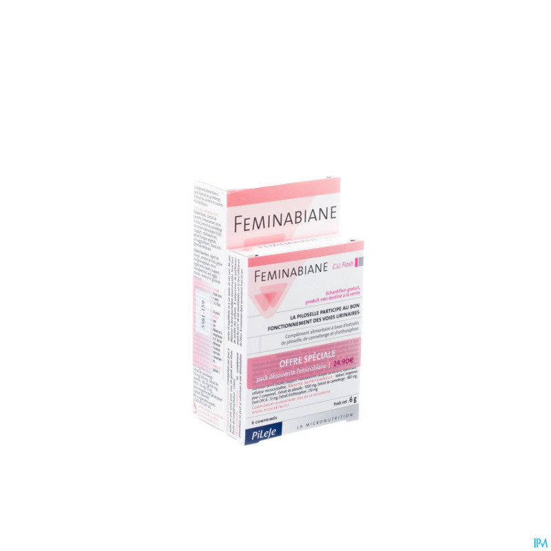 Feminabiane confort urinaire caps 28 +flash caps 6
