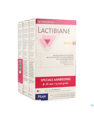 Lactibiane voyage caps 28+14