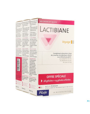 Lactibiane voyage caps 28+14