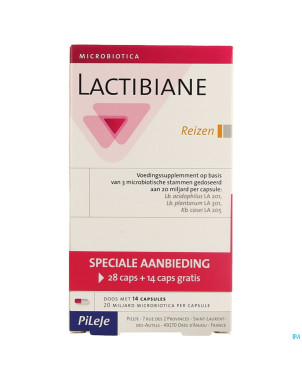 Lactibiane voyage caps 28+14