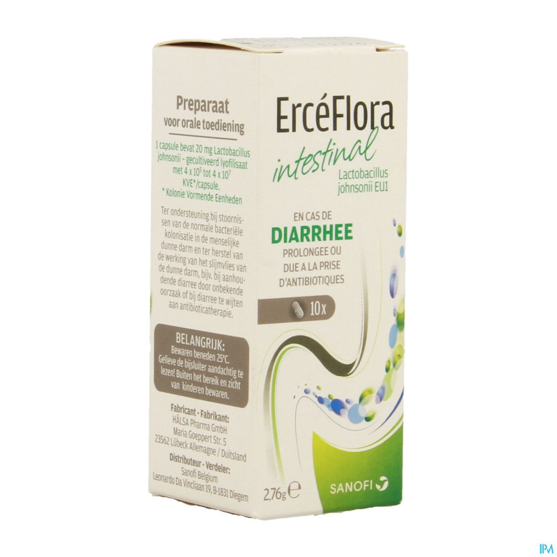 Erceflora intestinal    caps 10