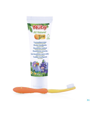 Nuby dentifirice enfant 45g + brosse dents