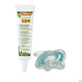 Nuby gel gingival 15g + anneau dentition gum-eez