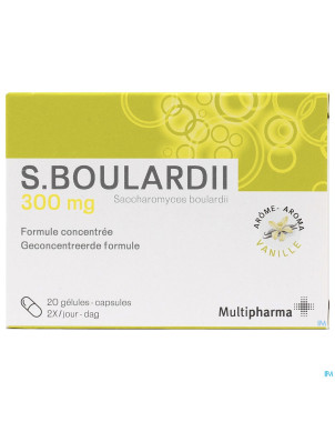 Mph s.boulardii 300mg    gel 20