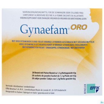 Gynaefam oro pdr    28x1,5g