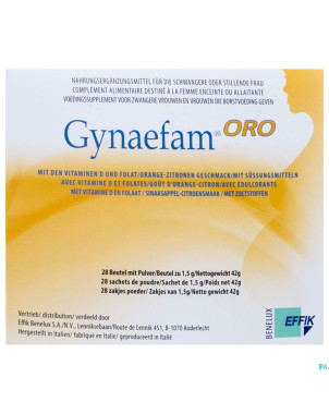 Gynaefam oro pdr    28x1,5g