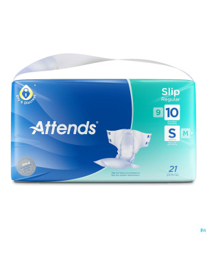 Attends slip regular 10 small  1x21