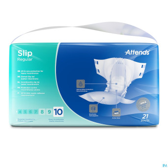 Attends slip regular 10 small  1x21