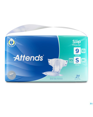 Attends slip regular 9 small   1x21
